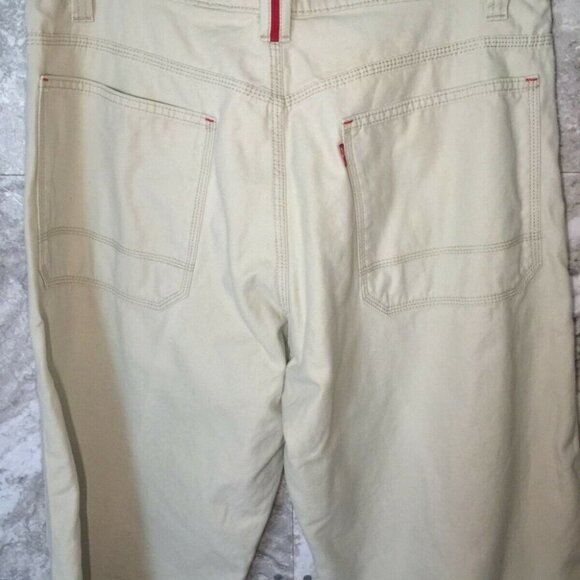 COPY - LEVI'S MEN Worker Pant Tan Straight Jean Men's 36 - Picture 7 of 9